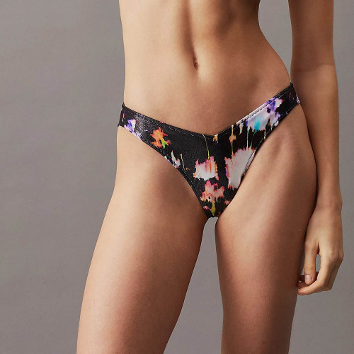 Calvin Klein Γυναικείο μαγιό Delta Brazilian-Print Bikini Bottom